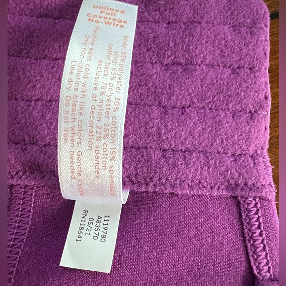 Cacique Unlined Full Coverage No Wire Racerback Bra size 40DDD - Picture 9 of 10